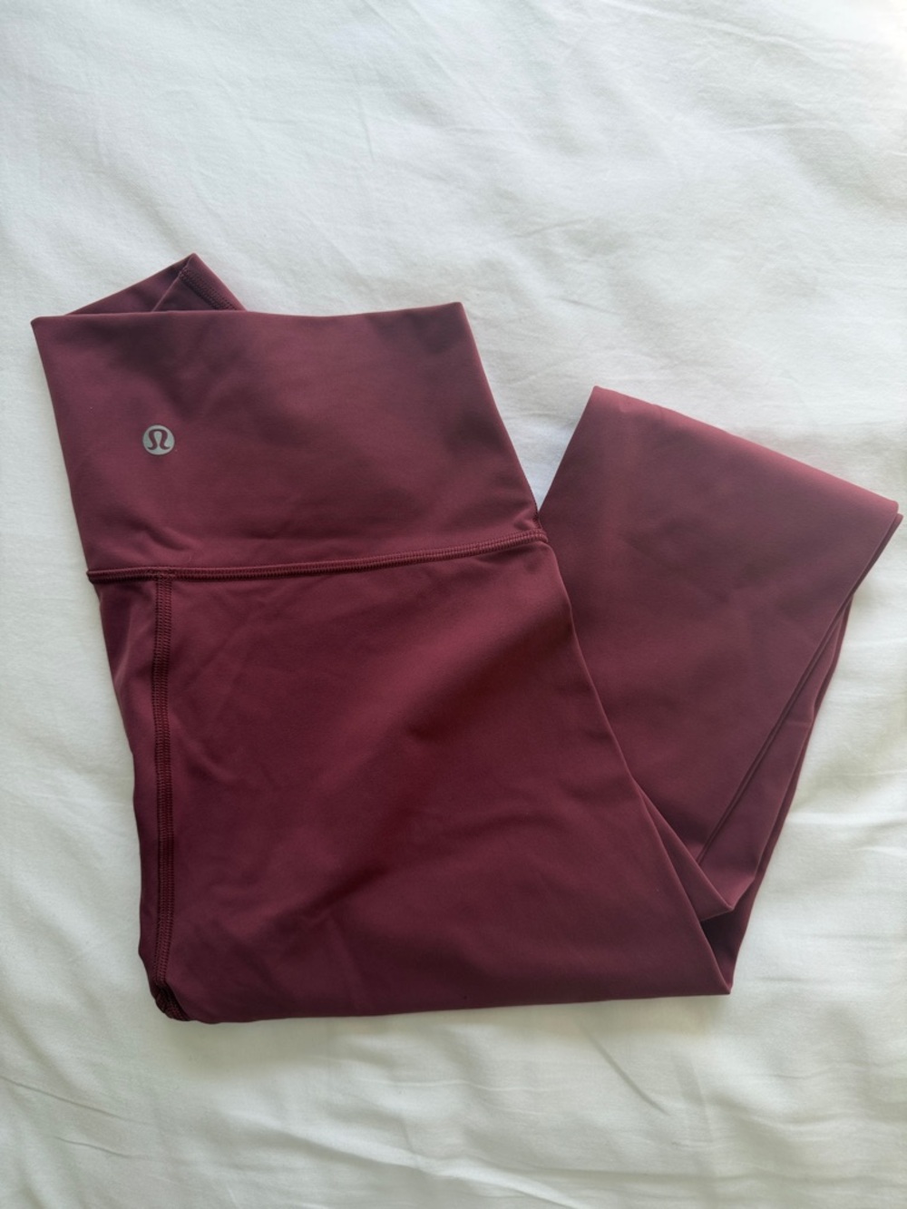 lululemon athletica Burgundy High-Rise Leggings